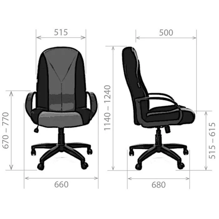 Офисное кресло Chairman 785 Россия TW-11 черный +TW-12 серая.N Офисное кресло Chairman 785 Россия TW-11 черный +TW-12 серая.N