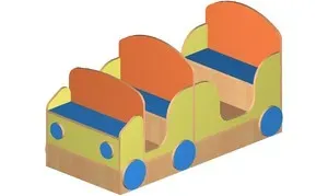 Машина игровая 1250х600х700 Машина игровая 1250х600х700