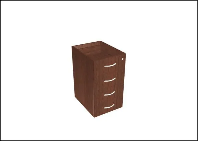Тумба приставная 400х520х730 Орех Гварнери Тумба приставная 400х520х730 Орех Гварнери