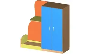 Уголок ряженья №2 1600х400х1200 Уголок ряженья №2 1600х400х1200