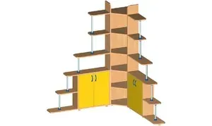 Уголок природы тип 3 1500х1500х1800 Уголок природы тип 3 1500х1500х1800