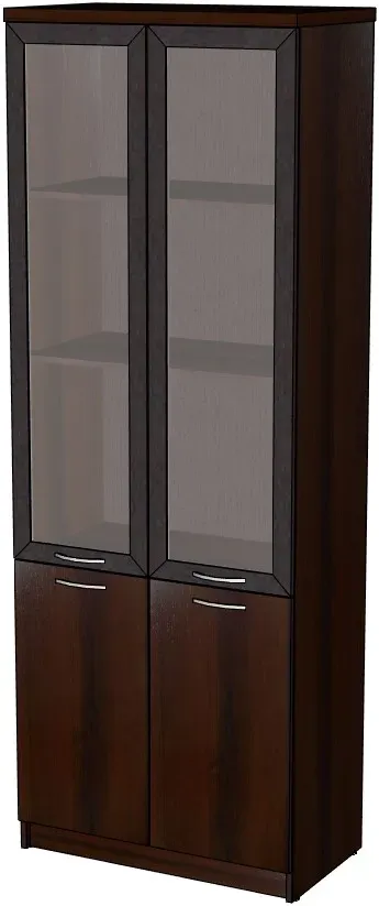 Шкаф для документов со стеклом 800х450х2200 Шкаф для документов со стеклом 800х450х2200